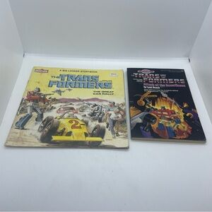 Transformers kids paperback books